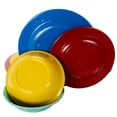 thumbnail image 2 of Studio California Mauna 12-Piece Melamine Dinnerware Set in 4 Assorted Crackle Decal Colors, 2 of 5