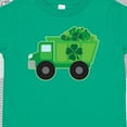 thumbnail image 4 of Inktastic St Patricks Day Irish Clover Dump Truck Childs Boys Toddler T-Shirt, 4 of 5