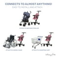 thumbnail image 5 of Dream On Me Coast Rider Stroller Connector – Universal Link for Doubling Strollers, Wheelchairs & Shopping Carts, 5 of 6