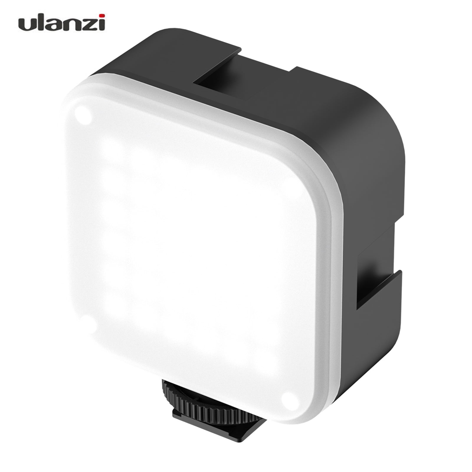 Soft Light Panel for Photography/Vlogging/Live Streaming/YouTube/TikTok 2000mAh Rechargeable LED Video Light with Clip for PC/Phone Camera Light with 100 LED Beads and 3 Cold Shoes 