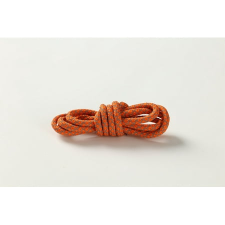 

Toyella Reflective Round Rope Shoe Laces Night Running Shoestrings Boost Sneakers Orange 1.6m