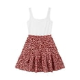 thumbnail image 5 of DHFJKG Summer Dresses For Women Floral Tank Dress Sleeveless Scoop Neck A-Line Mini Sundress Bohomian Beach Outfits Trendy Dresses, 5 of 5