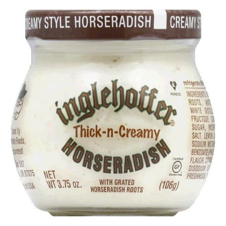 Inglehoffer Cream Horseradish, 3.75 OZ (Pack of (Best Creamy Horseradish Sauce)