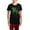 With Red Plaid Pant, variant on CafePress - St Paddys Day Fancy Shamrock Women's Dark Pajamas - Women's Short Sleeve Print T-Shirt and Pants Dark Cotton Pajama Set