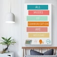 thumbnail image 4 of All Communication Is Welcome Poster Speech Therapy Decorative Painting Canvas Wall Art Posters for Room Aesthetic, 4 of 7