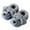 Grey, variant on Fuzzy Animal Slippers For Toddler Kids Cozy and Comfortable Cute Dog Slippers Memory Foam Non-Skid Bottoms Winter Warm House Slippers Grey 3.5-4 Years