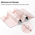 thumbnail image 6 of Extended Gaming Mouse Pad, XXL Large Mouse Mat 31.5*11.8 Inch, Big Computer Keyboard Mousepad, Waterproof Desk Pad with Stitched Edges and Non-Slip Base for Office Gaming, Light Pink Marble, 6 of 6