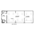 thumbnail image 2 of 001-4009: Garage Shop 0 Bed, 1 Bath Luxury Home Plan, 335 Sq Ft: Full Blueprints with License to Build by Home Plan Marketplace - Lesuto, 2 of 4