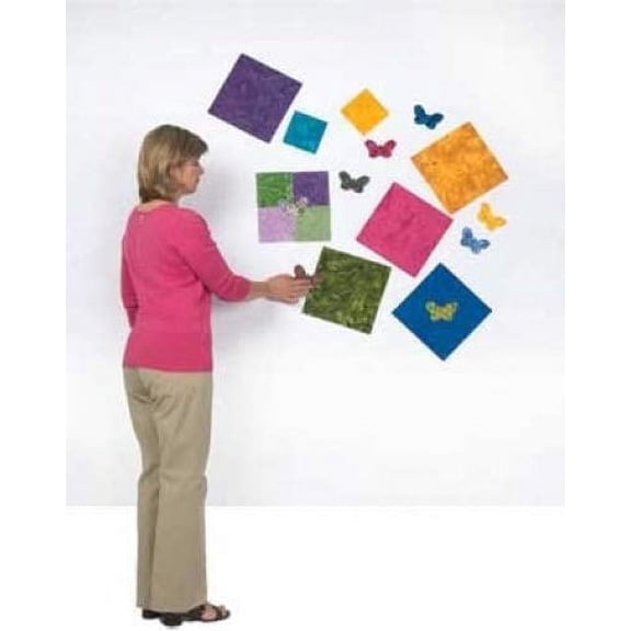 Brewer Quilting Quilt Wall Design Wall – Felt Fabric Panel – 72 in x 72 in (Square) – Holds Fabric Without Pins