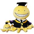 thumbnail image 3 of Anime Korosensei Assassination Classroom Teacher Cosplay Mini Plush Toy Stuffed Doll Gift Collection, 3 of 5