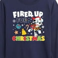 thumbnail image 3 of Paw Patrol - Fired Up For Christmas - Toddler And Youth Long Sleeve Graphic T-Shirt, 3 of 6