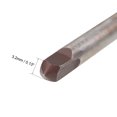 thumbnail image 4 of Unique Bargains Metric Hand Tap M4 x 0.7 3 Straight Flute H2 Alloy Tool Steel 2 Pairs, 4 of 5