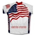thumbnail image 2 of United States Flag Short Sleeve Cycling Jersey  for Women - Size L, 2 of 3