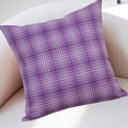 thumbnail image 6 of Qholemyo Plaid Thickened Linen Pillow Cover Color Woven Living Room Decorative Fabric Cushion Cover Home Decor Fall Decor Pillows, 6 of 6