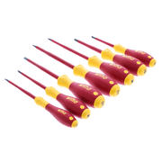 WIHA Tools 7 Piece Insulated SoftFinish Screwdriver Set