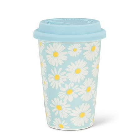 

Set of 6 Daisy Print Travel Mug