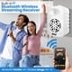 thumbnail image 3 of PyleUsa Bluetooth Indoor Outdoor Speakers Pair - 500 Watt Dual Waterproof 5.25” 2-Way Full Range Speaker System w/ 1/2” High Compliance Polymer Tweeter - Home, Boat,Deck, Patio, Poolside - PDWRBT56WT, 3 of 5