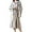 Navy, variant on Kaemgyyd Fleece Robe for Women Soft Cozy Plush Fuzzy Bathrobe with Pockets Winter Warm Lightweight Long Sleeve Midi Sleepwear
