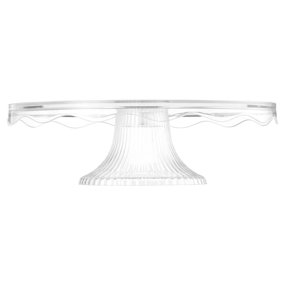 10IN Clear Plastic Cake Stand, by Way To Celebrate