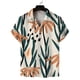 thumbnail image 3 of Camisas casuales con estampado de patchwork para hombre, ropa 3D pop hawaiana, camisas de playa, blusas Y2K de manga corta, ropa vintage, blusa con solapa, 3 of 5