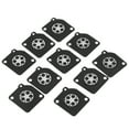 thumbnail image 2 of Diaphragm Gasket, Carburetor Repair Part 10Pcs/Set Long Term Use Durable  For Garden, 2 of 8