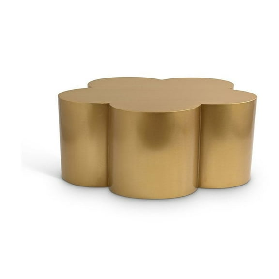 Meridian Furniture Lucky Gold Iron Coffee Table