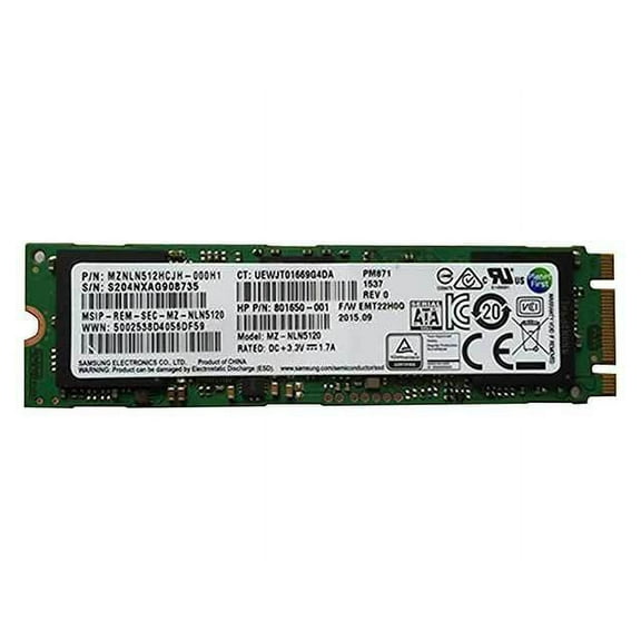 Genuine Lenovo Yoga Ideapad Thinkpad 512 GB SSD Hard Drive 5SD0H00095