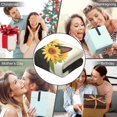thumbnail image 5 of Sunflowers Cat Wearable Blanket Hoodies for Women Men Adults Cat Lovers Cozy Plush Bee Black Cats Hooded Blankets for Bedding Travel Decor Birthday Gifts 50×60 Inch, 5 of 5