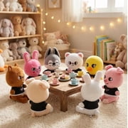 8 8PCS Skzoo Plush Doll Toys Cartoon anime Doll Soft Stuffed Cartoon Skzoo Plush Toy Gift Toys for Fans