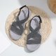 thumbnail image 3 of Sandalias deportivas Sandalias con tiras y puntera abierta Sandalias de playa de verano para mujer (Negro 38), 3 of 9