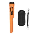 thumbnail image 1 of Puntero detector de metales resistente al agua IP68 con alta sensibilidad y alerta de batería baja para uso portátil en exteriores - Naranja, 1 of 8