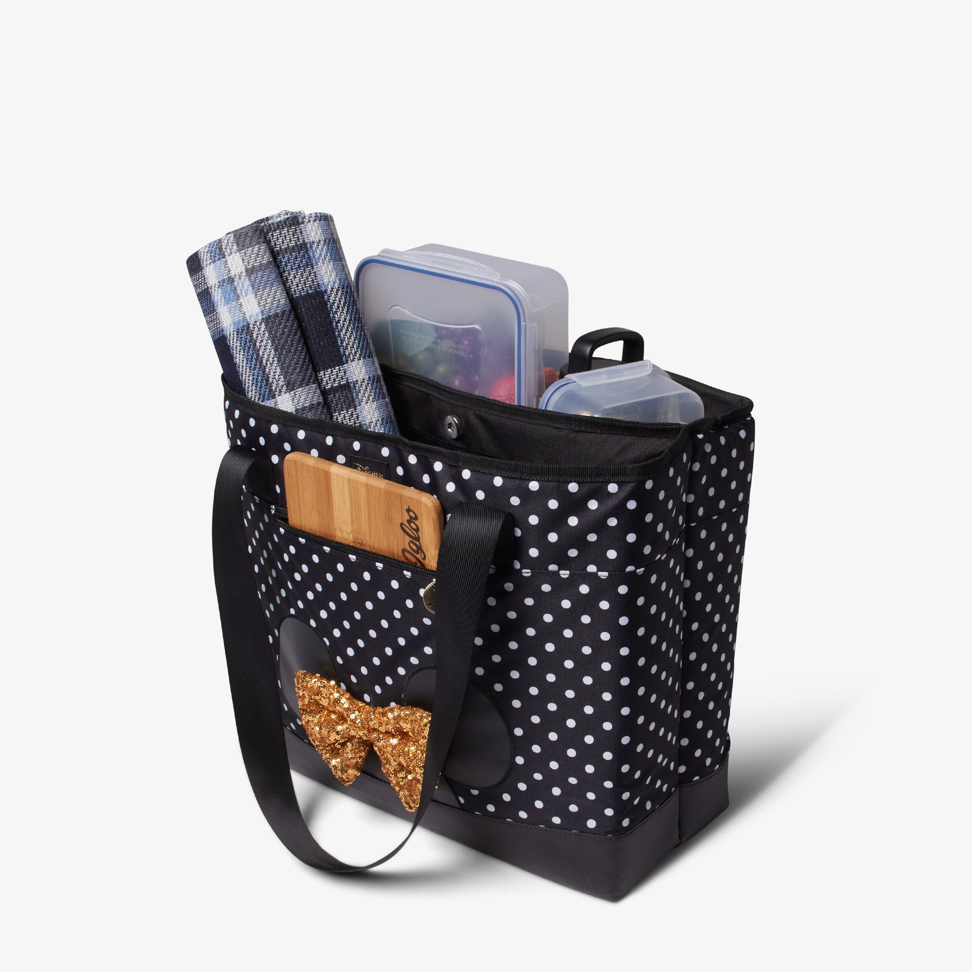 Igloo Minnie Mouse Dual Compartment Tote Cooler Bag, 20 Can Capacity