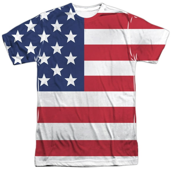 - American Flag - Short Sleeve Shirt - X-Large