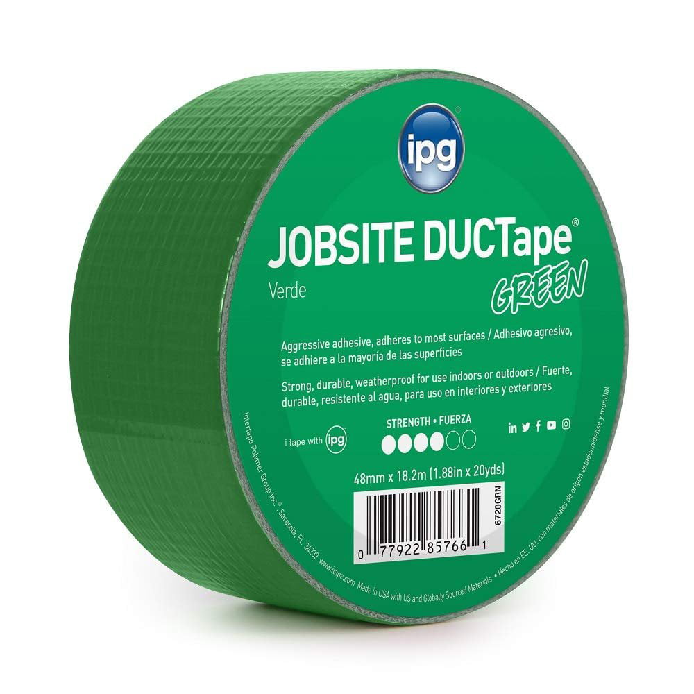 Intertape Polymer Group 6720BLK Colored DUCTape-20YDS DUCT TAPE BLACK 