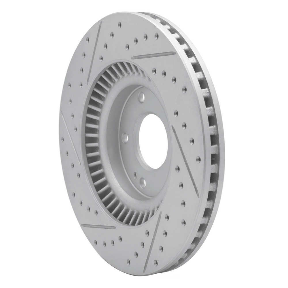 Dynamic Friction Company 830-21030R DFC Geoperformance Rotor - Drilled and Slotted