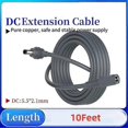 thumbnail image 2 of For Starlink Mini DC Male to Female Adapter Cable Short Cable DC Power Extension Cable for Starlink, 2 of 5