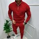 thumbnail image 1 of Mens Tracksuits 2 Piece Outfit Sweat Suit Casual Jogging Athletic Set Fleece, 1 of 8