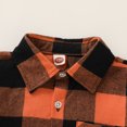 thumbnail image 4 of Younger Tree Toddler Boy Girl Fall Flannel Shirt Kid Baby Fall Winter Halloween Long Sleeve Button Down Plaid Shirts Clothes for 3-4T, 4 of 7
