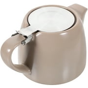 Ceramic Tea Pot with Metal Strainer Kitchen Tea Pot for Loose Tea Flower Tea