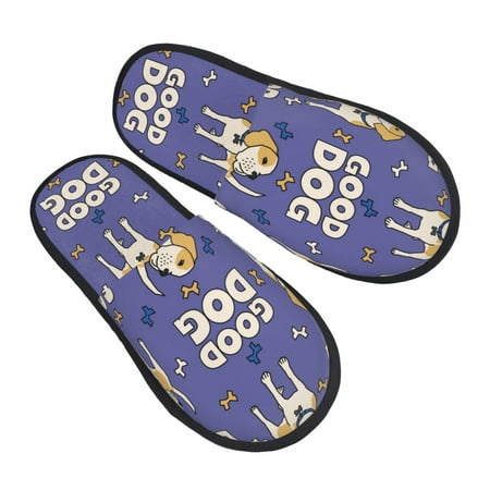 

House Slippers for Women Men - Beagle Dog good Soft House Shoes Fuzzy Slippers Lightweight Slip-On Cozy House Slippers for Woman Indoor Outdoor