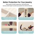 thumbnail image 3 of Cat Walking Travel Portable Square Jewelry Stand - Earring Organizer, Earring Holder, and Jewelry Box - Suitable for Girls and Women, 3 of 6