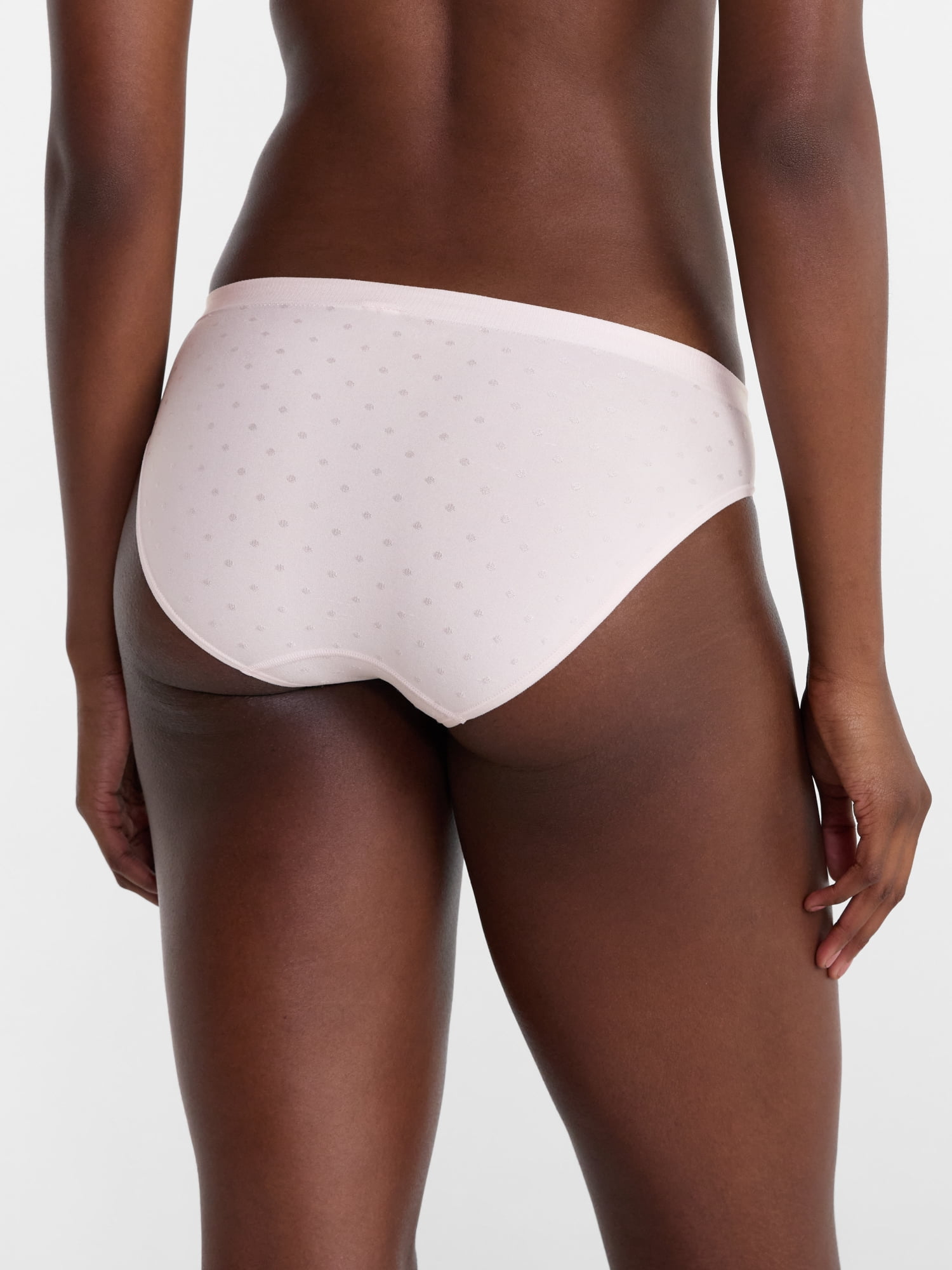Joyspun Women's Seamless Bikini, 3-Pack, Sizes XS-XXXL