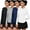 #8010: 4 Pack, Black + Light Gray + Navy Blue + White, variant on [4 Pack] Cadmus Women's UPF 50+ UV Shirts Long Sleeve Workout Sun Shirt Hiking Runing Fishing Tops Quick Dry Lightweight