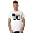 thumbnail image 4 of In Unity Together Social Justice Men's Graphic T Shirt Tees Brisco Brands S, 4 of 4
