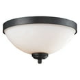 thumbnail image 2 of Z Lite 2006F2 Chambley 2 Light Flush Mount - Oil Rubbed Bronze, 2 of 2