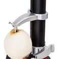 thumbnail image 5 of Pelador de frutas y verduras Pelador de verduras eléctrico de acero inoxidable Fruta para Apple Peeler Cortador de patatas Máquina peladora automática Negro, 5 of 5