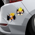 thumbnail image 4 of Pegatina de coche de Goku de Dragon Ball, calcomanías creativas decorativas para carrocería de coche, accesorios de cubierta de arañazos de coche, estilo divertido, 4 of 4