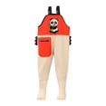 thumbnail image 4 of MEZZALL Child Boys Kids Chest Waders with Non- Boots Waterproof Trousers, Youth Waterproof Fishing Waders for Kids, 4 of 7