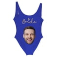 thumbnail image 1 of MKLEKYY Trajes De Baño Mujer Completo Women Fashion Diy Letter Print Piece Swimsuit Sexy Bikini Swimwear Bathing Sleeveless Backless Swimsuit 632, 1 of 3
