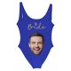 thumbnail image 1 of MKLEKYY Trajes De Baño Mujer Completo Women Fashion Diy Letter Print Piece Swimsuit Sexy Bikini Swimwear Bathing Sleeveless Backless Swimsuit 633, 1 of 3